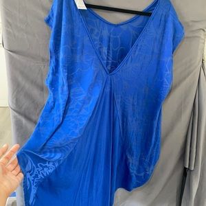 Lane Bryant Blue Hi-low Top